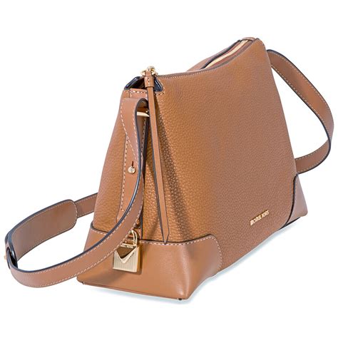 michael kors crosby pebble leather shoulder bag|Crosby Pebble Leather Messenger Shoulder Bag .